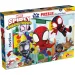 Marvel Spidey 2 in 1 puzzle da 24 pezzi e album da colorare 35x25 cm - Lisciani