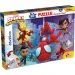 Marvel Spidey 2 in 1 puzzle da 48 pezzi e album da colorare 35x25cm - Lisciani