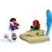 Marvel Stunt Squad: Capitan America vs. Teschio Rosso set di lancio - Hasbro