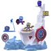Marvel Stunt Squad: Set di lancio Capitan America vs. Thanos - Hasbro