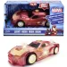 Marvel: Veicolo del personaggio Light Hero Iron Man con effetti luminosi e sonori - Jada Toys