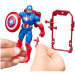 Marvel Vendicatori Action Verse figura di Capitan America – Hasbro