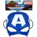 Maschera di Capitan America con elastico - Hasbro