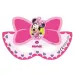 Maschera di carta rosa di Minnie Mouse, confezione da 6 pezzi