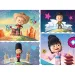 Masha e Orso Masha scopre il mondo maxi puzzle da pavimento 24 pezzi 70x50cm - Lisciani