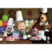 Masha e Orso cottura di muffin puzzle da 24 pezzi 50x35cm - Lisciani