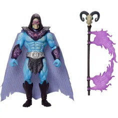Masters of the Universe: i difensori delluniverso - Skeletor dal volto scheletrico, action figure con accessori - Mattel immagine 4