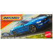 Matchbox: 19 Ford Mustang Coupé, macchinina blu in scatola di cartone 1/64 – Mattel