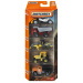 Matchbox: Set di 5 veicoli da costruzione - Mattel