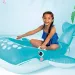 Materassino cavalcabile a forma di balena gonfiabile con maniglie 168x140cm - Intex