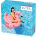 Materassino cavalcabile fenicottero con maniglie 142x137x97cm - Intex