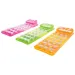 Materasso con poggiatesta e bicchieri colorati con poggiatesta in 3 varianti - Intex