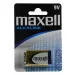 Maxell: Batteria alcalina 9V 6LR61 confezione blister 1 pezzo