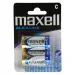 Maxell: Batteria alcalina baby 1.5V LR14 confezione blister da 2 pezzi
