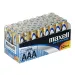 Maxell: Pile alcaline stilo sottile 1.5V AAA LR03 confezione da 32 pezzi in pellicola