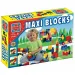 Maxi Blocks grande scatola di mattoncini da costruzione 56 pezzi - D-Toys