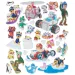 Melissa &amp; Doug: Paw Patrol Jakes Mountain libro di adesivi gonfiabili