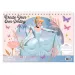 Meravigliose Principesse Disney: quaderno creativo da colorare con modelli e adesivi in diverse varianti.