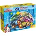 Mickey Mouse 2 in 1 maxi puzzle da 24 pezzi e album da colorare 70x50 cm - Lisciani