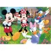 Mickey Mouse 2 in 1 puzzle da 24 pezzi e album da colorare 35x25cm - Lisciani