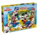 Mickey Mouse 2 in 1 puzzle da 250 pezzi e album da colorare 50x35 cm - Lisciani
