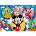 Mickey Mouse e amici 2 in 1 puzzle eco mini da 24 pezzi e album da colorare 35x25cm - Lisciani