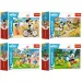 Mickey Mouse un giorno con gli amici puzzle mini da 54 pezzi in 4 varianti - Trefl