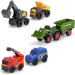 Micro City set da 5 macchinine apribili - Dickie Toys