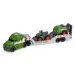 Micro camion di trasporto con trattore Fendt e pressa per balle - Dickie Toys