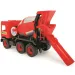 Middle Truck: Autobetoniere 43cm rosso - Wader