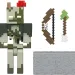 Minecraft: Figura del personaggio Bogged con accessori - Mattel