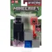 Minecraft: Figura del personaggio Enderman con accessori - Mattel