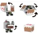 Minecraft: Flippin Figs Panda figura trasformabile - Mattel