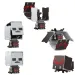 Minecraft: Flippin Figs figura trasformabile - Spider Jockey e ragno – Mattel