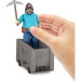 Minecraft Il Film - Set di gioco Steve e il carrello da miniera - Mattel