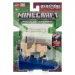 Minecraft: Lupo Castagna, personaggio lupo con accessori - Mattel