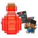 Minecraft Reveal minifigurina in contenitore rosso - Mattel