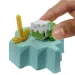 Minecraft: Rivelare la minifigura di Tartaruga in un contenitore a forma di spada viola - Mattel