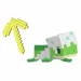 Minecraft: Rivelare la minifigura di Tartaruga in un contenitore a forma di spada viola - Mattel