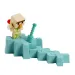 Minecraft: Rivelazione minifigura Golem di Ferro in contenitore a forma di spada bianca - Mattel