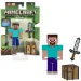 Minecraft: Set di figure del personaggio Steve - Mattel