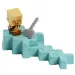 Minecraft: Svela Minifigura del Marinaio Biondo in un Contenitore a Forma di Spada Gialla - Mattel