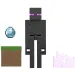 Minecraft: set di gioco con personaggio Enderman - Mattel