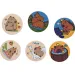 Mini blocchetto adesivo capibara 45x45mm, 50 fogli, assortito, 1 pezzo