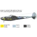 Modello di aereo Italeri 1/72 P-38J Lightning