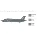 Modello di aereo da caccia Italeri 1/72 F-35B Lightning II
