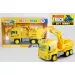 Modello di camion escavatore con luce 37 cm