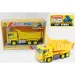 Modello di camion ribaltabile di colore giallo da 27 cm