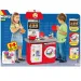 Molto: Cucina giocattolo rossa set da 14 pezzi 27x57x97cm
