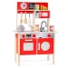 Molto: Grande cucina giocattolo in legno Nature con set di 10 accessori